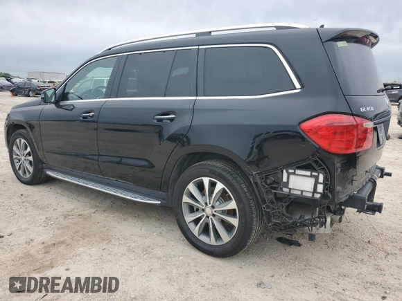2015 Mercedes-Benz GL with VIN 4JGDF6EE9FA492758, listed as a Copart auction lot 47929104 with 72,179 mi miles. Bid and sale history available at carsss.com. Image 2.