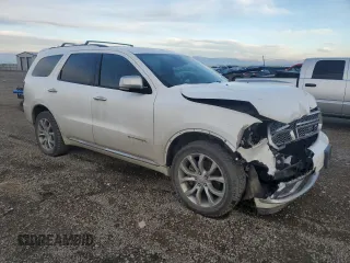 2016 Dodge Durango Citadel z VIN 1C4RDJEG2GC449485, wystawiony jako Copart lot #82409914 z przebiegiem 85 249 mil mil oraz Szkoda całkowita • Salvage title. Historia ofert i sprzedaży dostępna na DreamBid. Obrazek 4.
