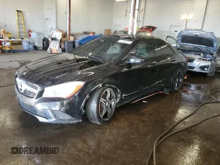 2016 Mercedes-Benz CLA 250 with VIN WDDSJ4GB3GN332652, listed as a Copart auction lot 87722375 with 145,939 mi miles and Salvage Title. Bid and sale history available at DreamBid. Image 1.
