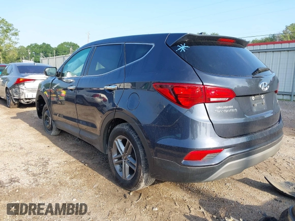 2018 Hyundai Santa Fe 2.4L with VIN 5NMZT3LB2JH092677, listed as a IAAI auction lot 42033763 with 158,039 mi miles and . Bid and sale history available at DreamBid. Image 3.