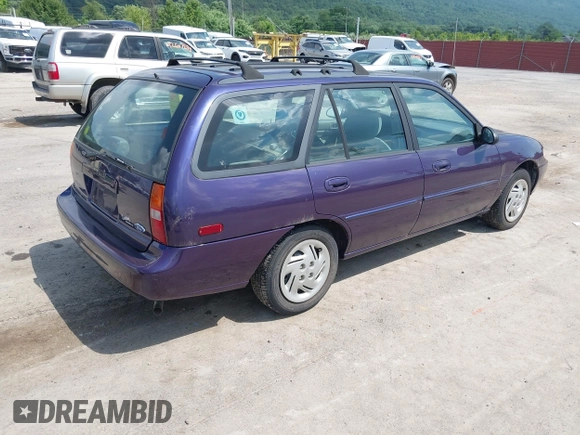 1997 Ford Escort LX with VIN 3FALP15P3VR155580, listed as a IAAI auction lot 42602727 with 38,552 mi miles and . Bid and sale history available at DreamBid. Image 4.
