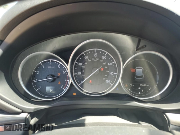 2018 Mazda CX-5 Grand Touring with VIN JM3KFBDM6J0472664, listed as a Copart auction lot 66394465 with 52,016 mi miles and Clean title. Bid and sale history available at DreamBid. Image 9.