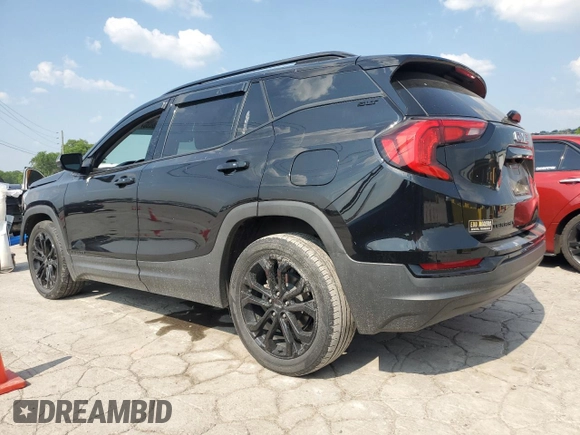 2021 GMC Terrain SLT with VIN 3GKALPEV6ML362999, listed as a Copart auction lot 59303575 with 34,979 mi miles and Salvage title. Bid and sale history available at DreamBid. Image 2.