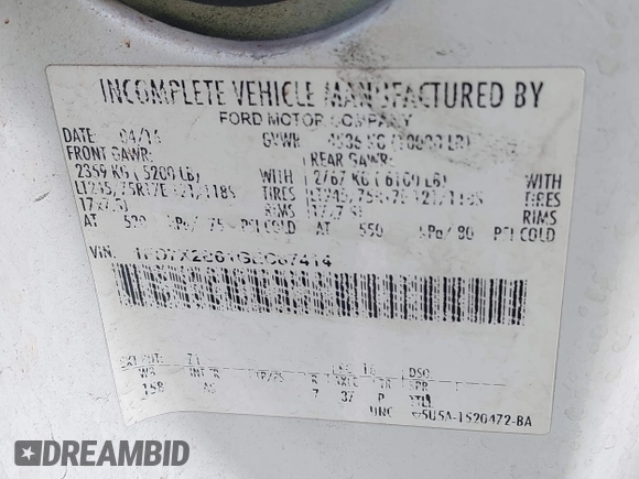 2016 Ford F-250 XL с VIN 1FD7X2B61GEC87414, выставлен на аукционе IAAI как лот 42014956 с пробегом 513 795 миль миль и . История ставок и продаж доступна на DreamBid. Изображение 9.