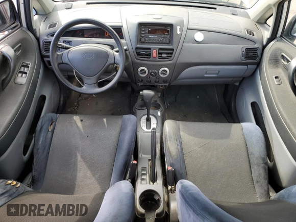 2002 Suzuki Aerio S z VIN JS2RA41S925107118, wystawiony jako Copart lot #50070535 z przebiegiem 128 111 mil mil oraz Szkoda całkowita • Salvage title. Historia ofert i sprzedaży dostępna na DreamBid. Obrazek 8.