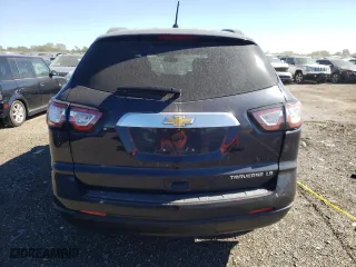 2015 Chevrolet Traverse LS with VIN 1GNKRFKD1FJ168130, listed as a Copart auction lot 74000824 with 0 mi miles and Salvage Title. Bid and sale history available at carsss.com. Image 6.
