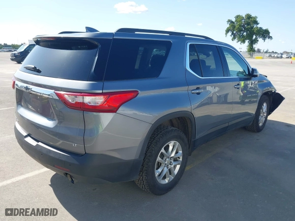 2020 Chevrolet Traverse LT Cloth with VIN 1GNEVGKW9LJ288429, listed as a IAAI auction lot 41934510 with 68,592 mi miles. Bid and sale history available at carsss.com. Image 4.
