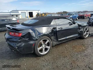 2017 Chevrolet Camaro 2SS with VIN 1G1FH3D73H0133853, listed as a Copart auction lot 83955294 with 0 mi miles and Salvage Title. Bid and sale history available at carsss.com. Image 3.
