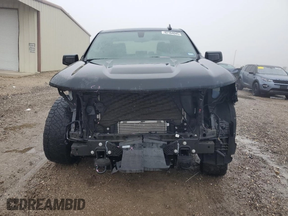 2021 Chevrolet Silverado 1500 Custom with VIN 1GCRWBEK6MZ254003, listed as a Copart auction lot 42104045 with 52,684 mi miles and Salvage Title. Bid and sale history available at DreamBid. Image 5.