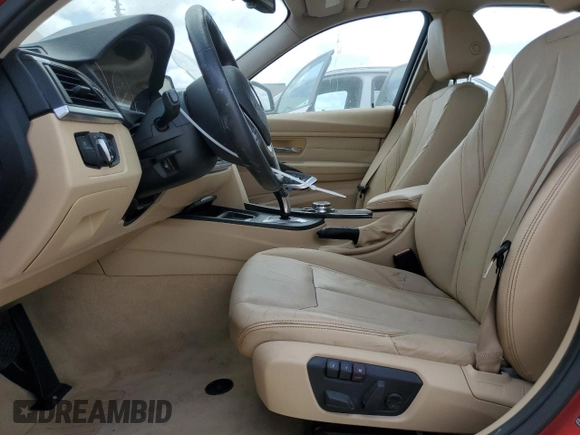 2014 BMW 3 Series 328i xDrive with VIN WBA3B3C59EJ977670, listed as a Copart auction lot 55281475 with 128,937 mi miles and Salvage Title. Bid and sale history available at carsss.com. Image 7.