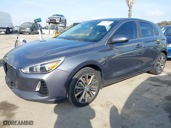 2019 Hyundai Elantra GT with VIN KMHH35LE1KU117396, listed as a IAAI auction lot 41602088 with 29,433 mi miles. Bid and sale history available at carsss.com. Image 17.