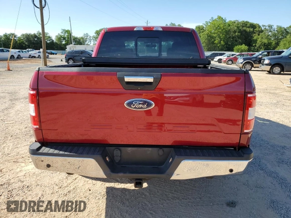 2018 Ford F-150 XL with VIN 1FTEW1E59JFB24071, listed as a Copart auction lot 57824085 with 102,291 mi miles and Salvage title. Bid and sale history available at DreamBid. Image 6.