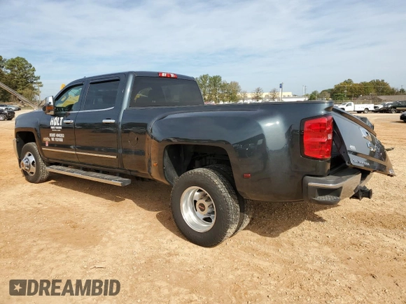 2017 Chevrolet Silverado 3500HD LT with VIN 1GC4KZCY6HF227414, listed as a Copart auction lot 79103384 with 128,844 mi miles and Salvage Title. Bid and sale history available at carsss.com. Image 2.