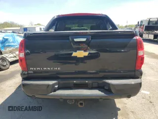 2013 Chevrolet Avalanche LTZ with VIN 3GNTKGE76DG223917, listed as a Copart auction lot 54207885 with 134,269 mi miles and Salvage title. Bid and sale history available at DreamBid. Image 6.