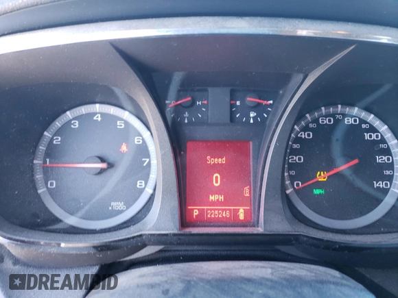 2010 GMC Terrain SLT-1 with VIN 2CTALFEW7A6323325, listed as a Copart auction lot 84286704 with 225,246 mi miles and Salvage title. Bid and sale history available at DreamBid. Image 9.