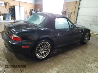 2001 BMW Z3 3.0 с VIN WBACN53411LJ55812, выставлен на аукционе Copart как лот 78476994 с пробегом 77 814 миль миль и Списание • Salvage title. История ставок и продаж доступна на DreamBid. Изображение 3.