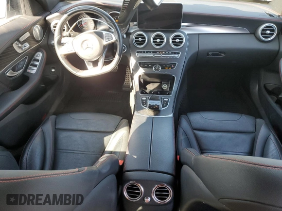 2016 Mercedes-Benz C 450 AMG with VIN 55SWF6EB4GU133361, listed as a Copart auction lot 52425485 with 101,079 mi miles and Salvage title. Bid and sale history available at DreamBid. Image 8.