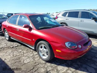 1999 Ford Taurus SE with VIN 1FAFP53S2XA247871, listed as a IAAI auction lot 41732205 with 279,862 mi miles. Bid and sale history available at carsss.com. Image 1.