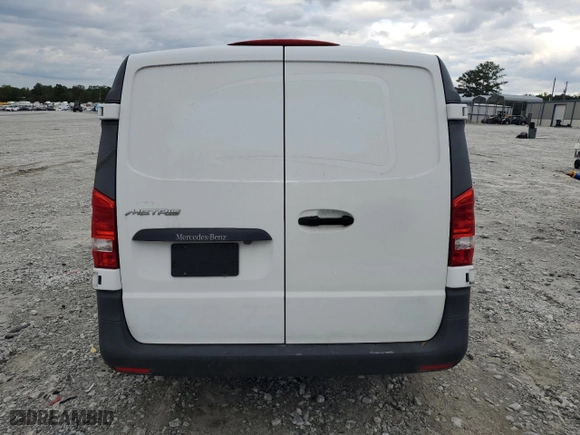 2016 Mercedes-Benz Metris Cargo Van with VIN WD3PG2EA7G3171676, listed as a Copart auction lot 72991194 with 97,136 mi miles and Salvage Title. Bid and sale history available at carsss.com. Image 6.