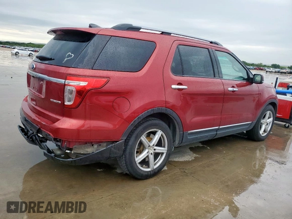 2015 Ford Explorer Limited with VIN 1FM5K7F8XFGA53709, listed as a Copart auction lot 55609715 with 188,467 mi miles and Salvage Title. Bid and sale history available at carsss.com. Image 3.