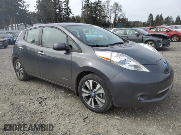 2013 Nissan LEAF SL with VIN 1N4AZ0CP8DC403026, listed as a Copart auction lot 52193775 with 34,712 mi miles and Clean Title. Bid and sale history available at DreamBid. Image 4.