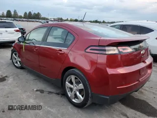 2015 Chevrolet Volt with VIN 1G1RB6E49FU104772, listed as a Copart auction lot 72319124 with 51,271 mi miles and Salvage Title. Bid and sale history available at carsss.com. Image 2.