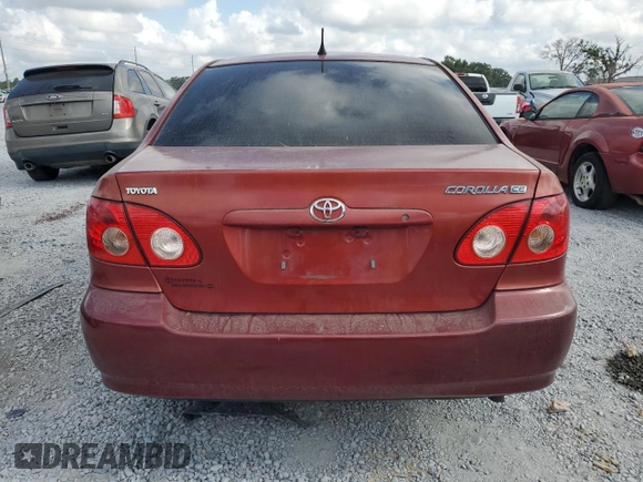 2007 Toyota Corolla CE with VIN 1NXBR32E97Z931992, listed as a Copart auction lot 54585275 with 257,833 mi miles and Salvage Title. Bid and sale history available at DreamBid. Image 6.