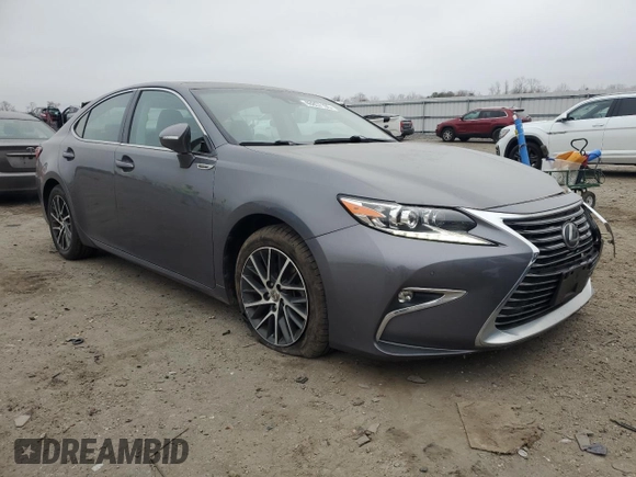 2018 Lexus ES with VIN 58ABK1GG5JU099943, listed as a Copart auction lot 48857195 with 107,687 mi miles and Salvage Title. Bid and sale history available at carsss.com. Image 4.