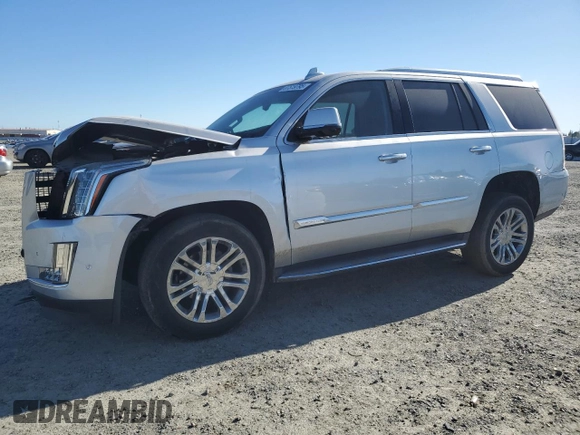2018 Cadillac Escalade z VIN 1GYS4AKJ9JR305660, wystawiony jako Copart lot #87519795 z przebiegiem 36 483 mil mil oraz Szkoda całkowita • Salvage title. Historia ofert i sprzedaży dostępna na DreamBid. Obrazek 1.