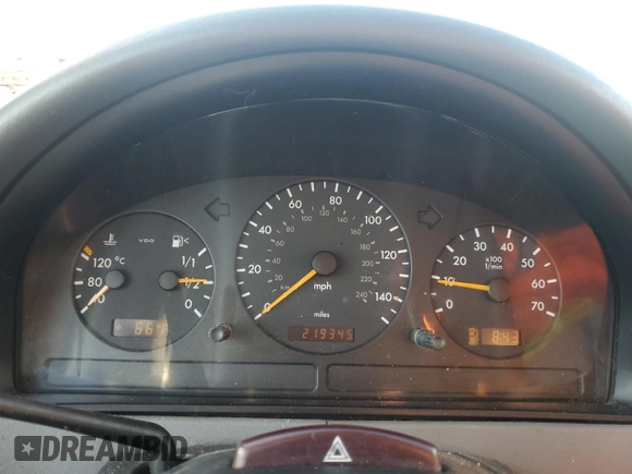 2003 Mercedes-Benz M-Class 3.2L with VIN 4JGAB54E03A378329, listed as a Copart auction lot 72962624 with 219,345 mi miles and Salvage Title. Bid and sale history available at carsss.com. Image 9.