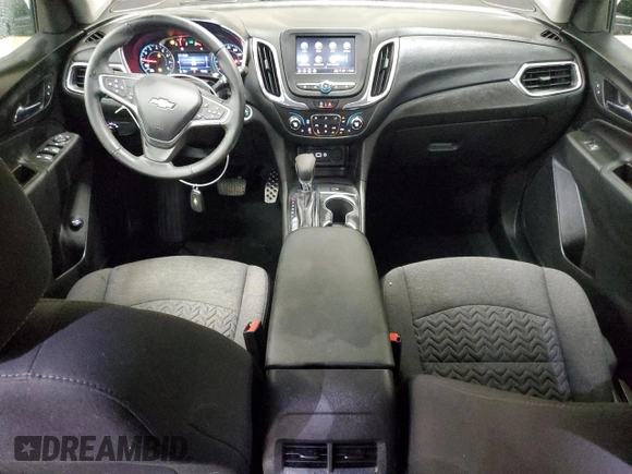 2023 Chevrolet Equinox LT with VIN 3GNAXUEG0PL147369, listed as a Copart auction lot 49589675 with 43,528 mi miles and Salvage title. Bid and sale history available at DreamBid. Image 8.