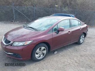 2013 Honda Civic LX with VIN 19XFB2F51DE268944, listed as a IAAI auction lot 41900014 with 168,348 mi miles and . Bid and sale history available at DreamBid. Image 18.