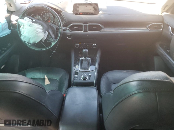 2017 Mazda CX-5 Grand Touring with VIN JM3KFBDL0H0118057, listed as a Copart auction lot 50121335 with 148,275 mi miles and Salvage Title. Bid and sale history available at carsss.com. Image 8.
