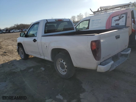 2012 Chevrolet Colorado Work Truck with VIN 1GCCSBF94C8136386, listed as a Copart auction lot 46334075 with 115,868 mi miles and Salvage Title. Bid and sale history available at carsss.com. Image 2.