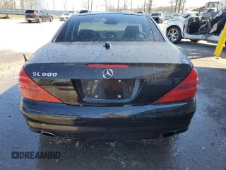 2004 Mercedes-Benz SL with VIN WDBSK76F24F068891, listed as a Copart auction lot 53531585 with 52,442 mi miles and Salvage title. Bid and sale history available at DreamBid. Image 6.