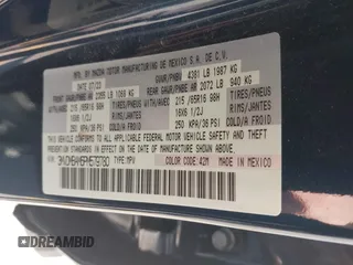 2023 Mazda CX-30 S with VIN 3MVDMBAM6PM579780, listed as a IAAI auction lot 41780720 with 32,603 mi miles and . Bid and sale history available at DreamBid. Image 9.