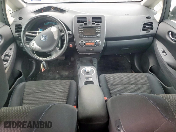 2014 Nissan LEAF SL z VIN 1N4AZ0CP4EC338869, wystawiony jako Copart lot #57100635 z przebiegiem 41 296 mil mil oraz Szkoda całkowita • Salvage title. Historia ofert i sprzedaży dostępna na DreamBid. Obrazek 8.
