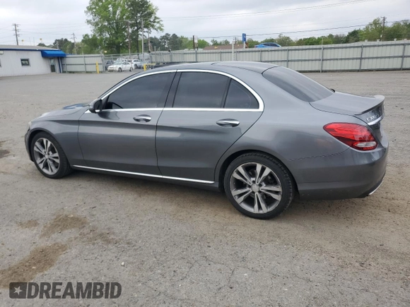 2017 Mercedes-Benz C 300 with VIN WDDWF4JB9HR225336, listed as a Copart auction lot 51350835 with 94,618 mi miles and Salvage title. Bid and sale history available at DreamBid. Image 2.