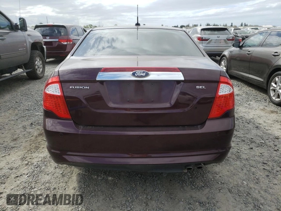 2011 Ford Fusion SEL with VIN 3FAHP0JA0BR256816, listed as a Copart auction lot 50835935 with 161,979 mi miles and Salvage Title. Bid and sale history available at carsss.com. Image 6.