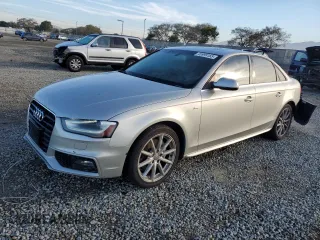 2014 Audi A4 Premium Plus with VIN WAUEFAFL4EN024885, listed as a Copart auction lot 45999165 with 111,959 mi miles and Salvage Title. Bid and sale history available at carsss.com. Image 1.