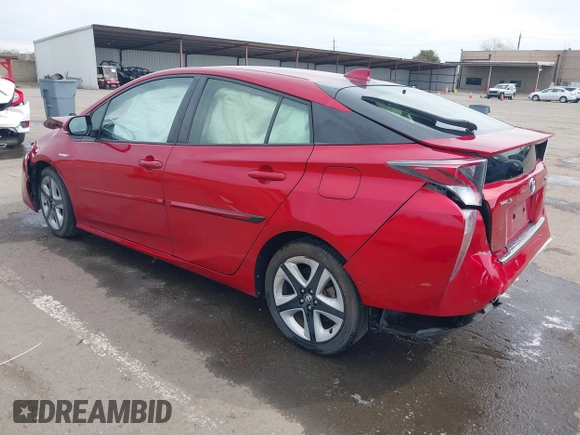 2016 Toyota Prius Four with VIN JTDKARFU0G3525279, listed as a IAAI auction lot 41836304 with 66,703 mi miles. Bid and sale history available at carsss.com. Image 3.