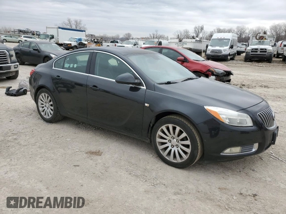 2011 Buick Regal CXL RL4 with VIN W04GS5EC2B1113450, listed as a Copart auction lot 47686795 with 176,956 mi miles and Clean Title. Bid and sale history available at carsss.com. Image 4.