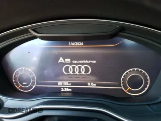 2018 Audi A5 Sportback Premium Plus with VIN WAUENCF57JA010254, listed as a Copart auction lot 82501803 with 60,155 mi miles. Bid and sale history available at carsss.com. Image 9.