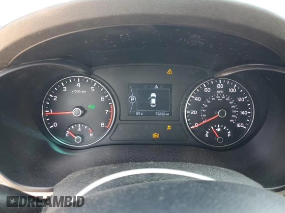 2018 Kia Optima LX с VIN 5XXGT4L32JG178429, выставлен на аукционе Copart как лот 59954325 с пробегом 73 282 миль миль и Списание • Salvage title. История ставок и продаж доступна на DreamBid. Изображение 9.