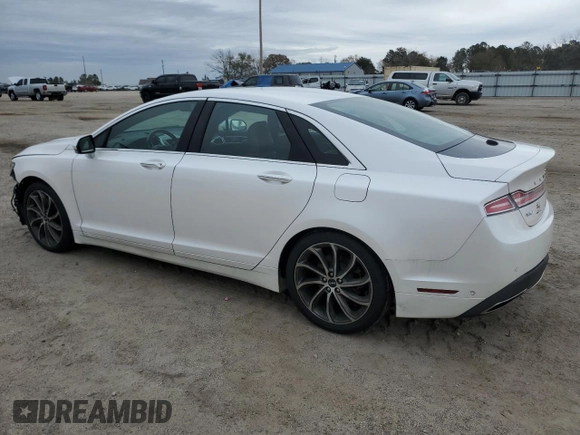 2020 Lincoln MKZ Reserve with VIN 3LN6L5EC3LR605731, listed as a Copart auction lot 89118235 with 43,134 mi miles and Salvage title. Bid and sale history available at DreamBid. Image 2.