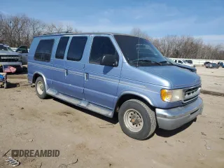 1997 Ford Econoline Commercial with VIN 1FDEE1462VHA27619, listed as a Copart auction lot 44931995 with 249,299 mi miles and Salvage Title. Bid and sale history available at carsss.com. Image 4.