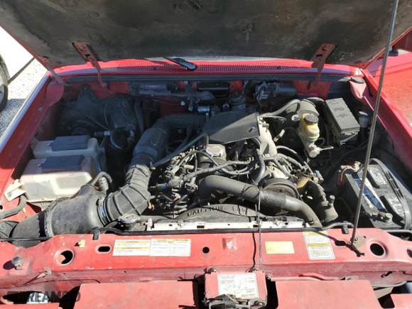 1997 Ford Ranger XLT with VIN 1FTCR10AXVPB28908, listed as a Copart auction lot 43358755 with 228,890 mi miles and Salvage Title. Bid and sale history available at carsss.com. Image 11.