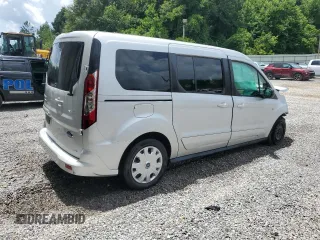 2022 Ford Transit Connect XLT with VIN NM0GS9F22N1511570, listed as a Copart auction lot 61729495 with 52,538 mi miles and Clean title. Bid and sale history available at DreamBid. Image 3.