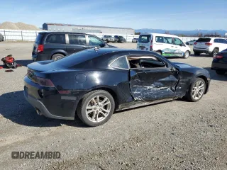 2014 Chevrolet Camaro LT z VIN 2G1FB1E38E9228007, wystawiony jako Copart lot #46190045 z przebiegiem 122 283 mil mil oraz Szkoda całkowita • Salvage title. Historia ofert i sprzedaży dostępna na DreamBid. Obrazek 3.