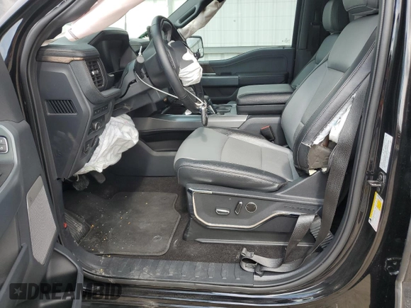 2022 Ford F-150 Lightning Pro with VIN 1FTVW1EL7NWG05344, listed as a Copart auction lot 53165455 with 29,756 mi miles and Salvage title. Bid and sale history available at DreamBid. Image 7.